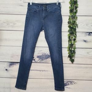 Banana Republic Premium Denim Mid Rise Skinny Jeans, 24P